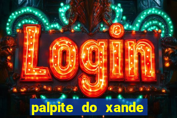 palpite do xande de hoje