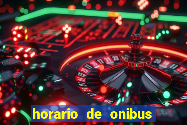 horario de onibus santos dumont x juiz de fora