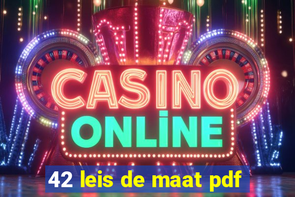 42 leis de maat pdf