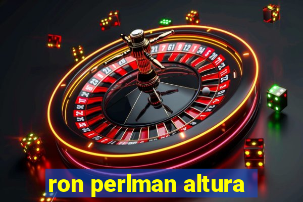 ron perlman altura