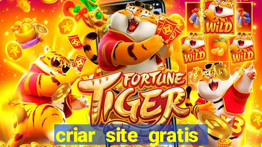 criar site gratis de jogos