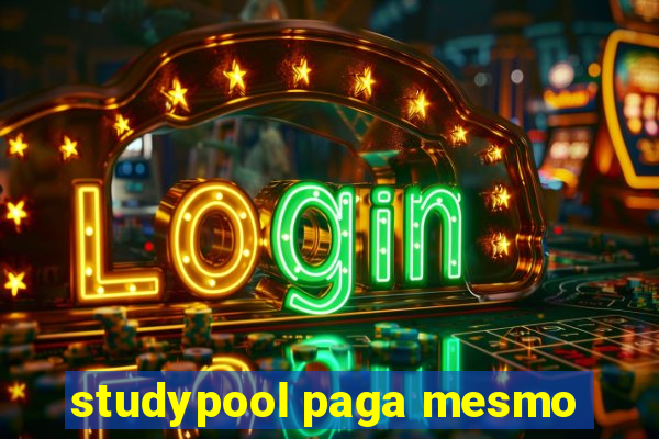 studypool paga mesmo