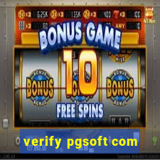 verify pgsoft com