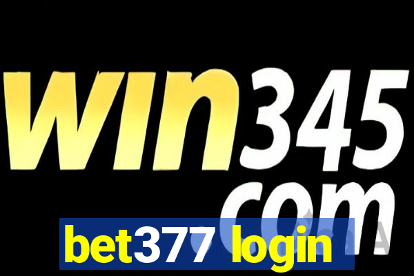 bet377 login