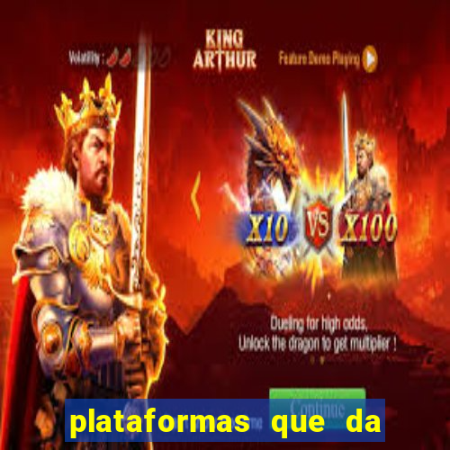 plataformas que da bonus no cadastro e saca no free