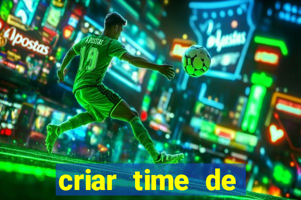 criar time de futebol simulador