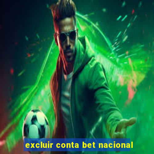 excluir conta bet nacional