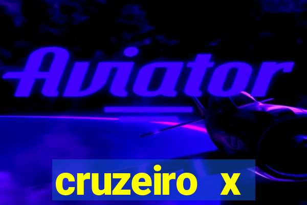 cruzeiro x corinthians primeiro turno