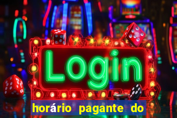 horário pagante do fortune tiger