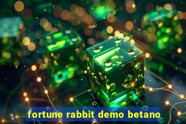 fortune rabbit demo betano