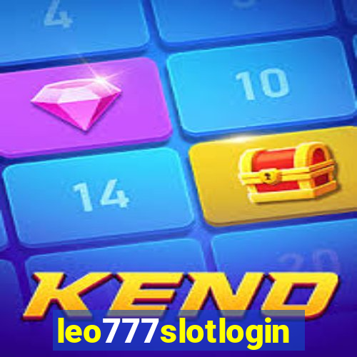 leo777slotlogin